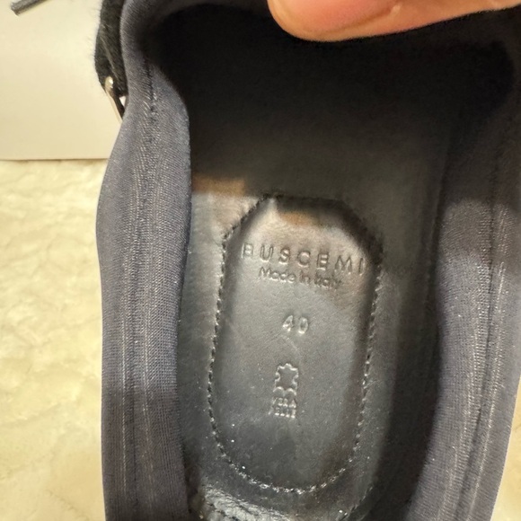 Buscemi Black and White Women's Sneakers - Picture 6 of 11